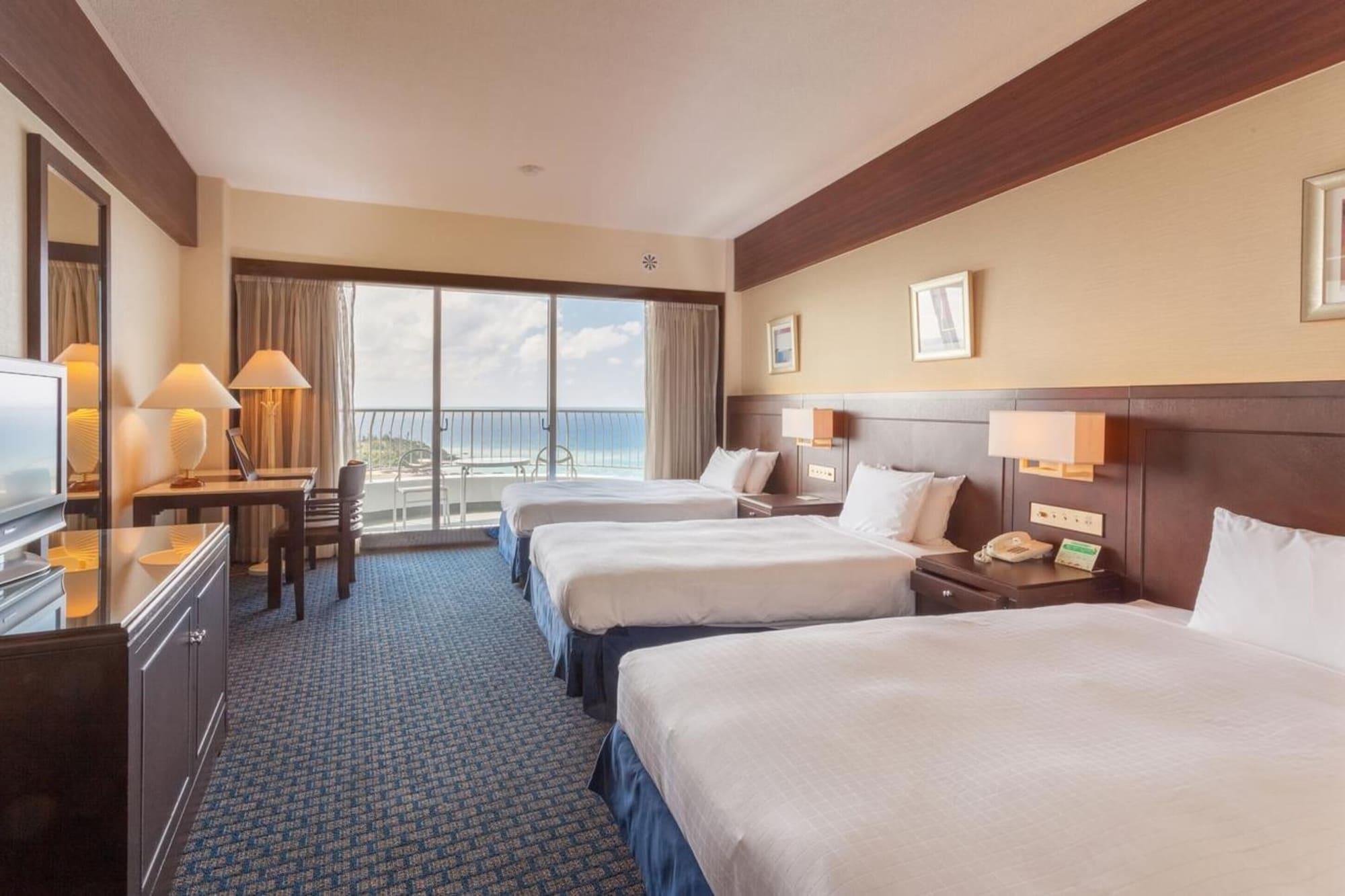 Okinawa Kariyushi Beach Resort Ocean Spa Onna Eksteriør bilde