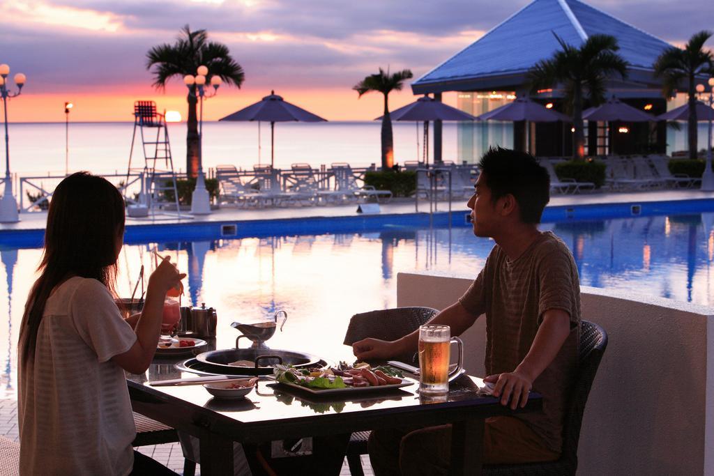Okinawa Kariyushi Beach Resort Ocean Spa Onna Eksteriør bilde