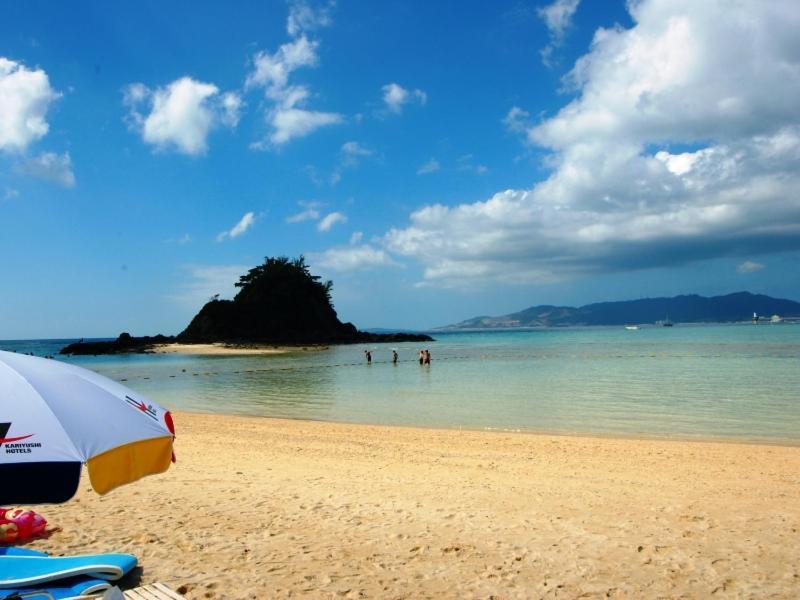 Okinawa Kariyushi Beach Resort Ocean Spa Onna Eksteriør bilde